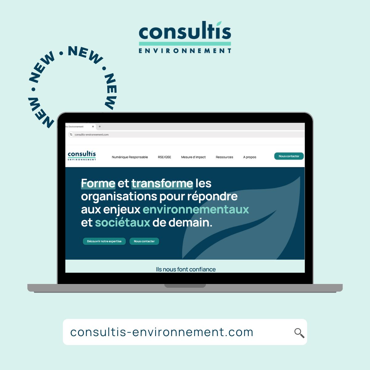 Image for Nouveau site pour Consultis Environnement : cap sur l’impact positif