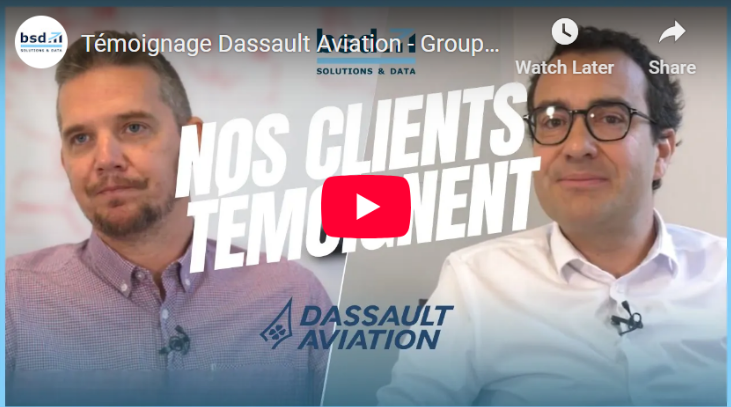 Image for Témoignage client : Dassault Aviation partage sa vision Data & IA